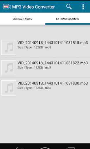 MP3 convertido vídeo 3