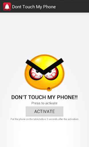 Não toque em meu telefone 1