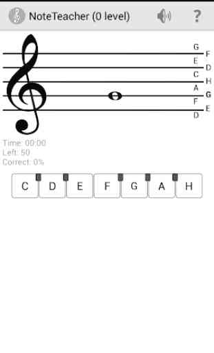 NoteTeacher with Metronome and Tuner 1
