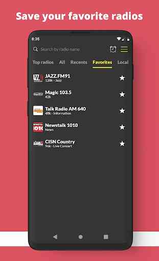 Rádio Canadá: Radio Player, Rádio Online Grátis 3