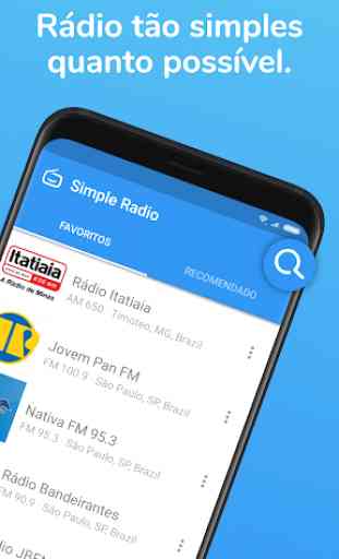 Simple Radio: estações de rádio AM & FM gratuitas 2