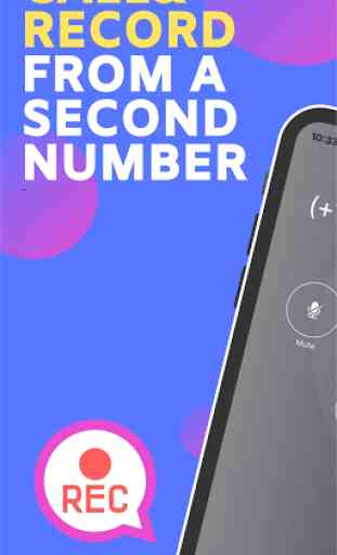 TeleMe - Call & Record on Second Phone Number 1