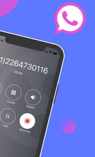 TeleMe - Call & Record on Second Phone Number 2