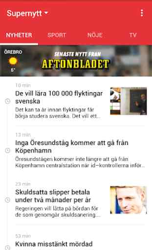 Aftonbladet Supernytt 1