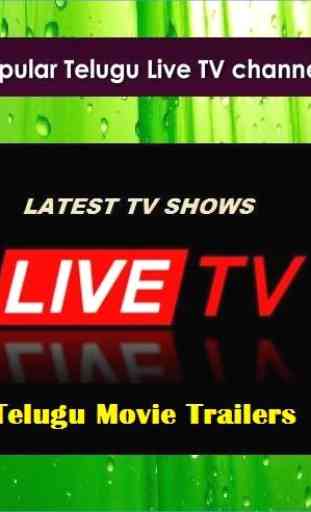 All Telugu live TV HD Channels 2