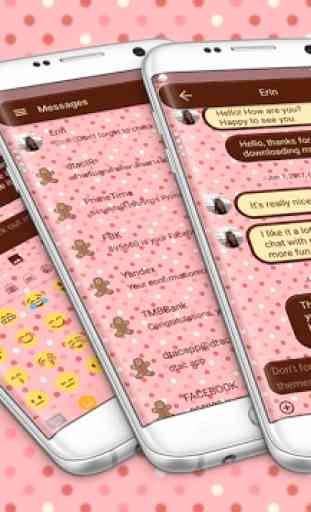 Chocolate SMS Mensagens 1