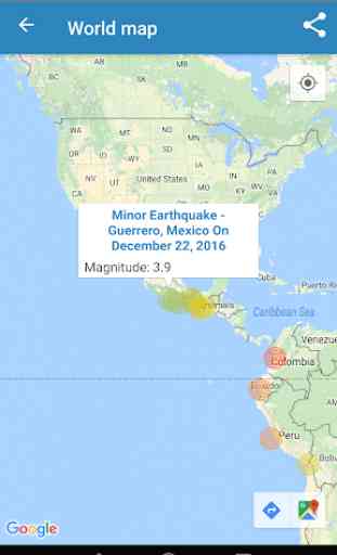 Earthquake Notifier 3