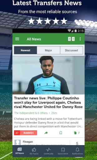 Football Transfers & Rumors 1