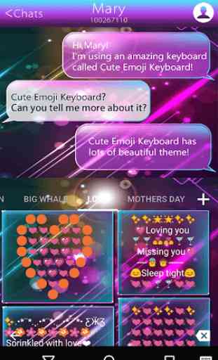 Happy Emoji Keyboard Theme 4