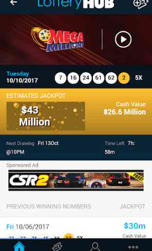 LotteryHUB - Powerball Lottery 3