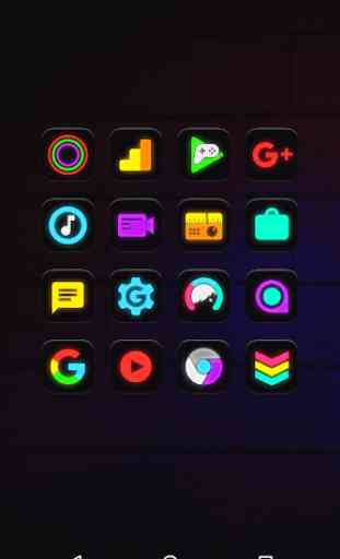 Neon Glow - Icon Pack 3