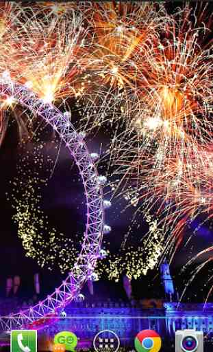 New Year Fireworks LWP (PRO) 3