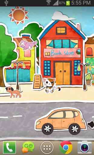 Paperland Live Wallpaper 1
