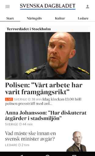 Svenska Dagbladet 1