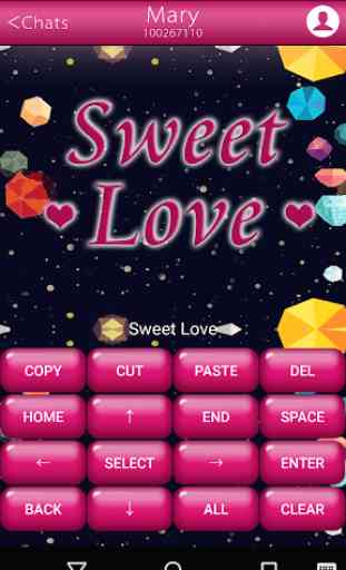 Sweet Love Emoji Keyboard 4