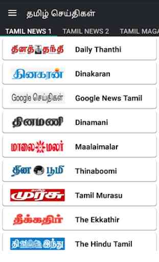 Tamil News India Newspapers 1