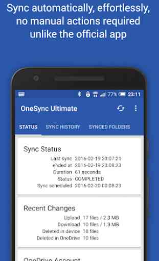 Autosync for OneDrive - OneSync 2