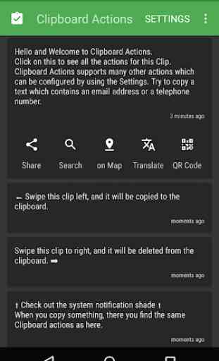 Clipboard Actions & Notes 4