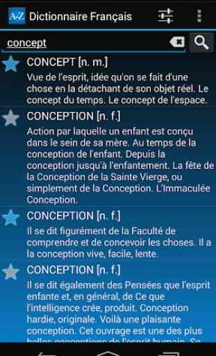 Dictionnaire Langue Française Hors-ligne 1