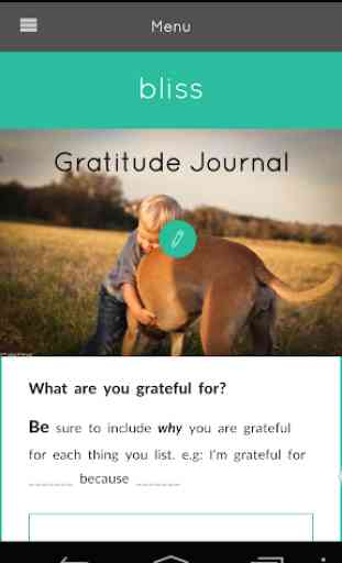 Gratitude Journal 1