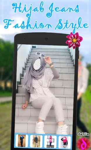 Hijab Jeans Fashion Style 2