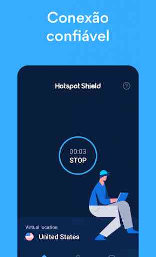 Hotspot Shield Grátis VPN Proxy & Segurança WiFi 4