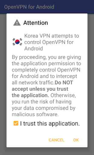 Korea VPN - Plugin for OpenVPN 1