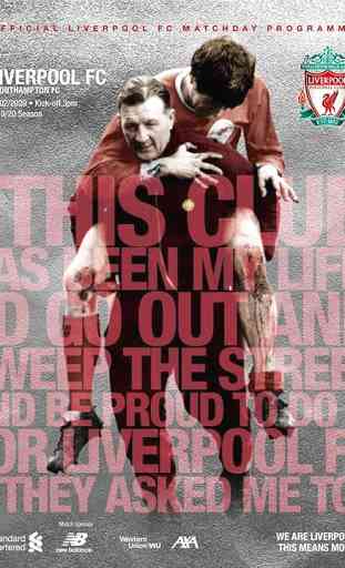 Liverpool  FC Programme 3