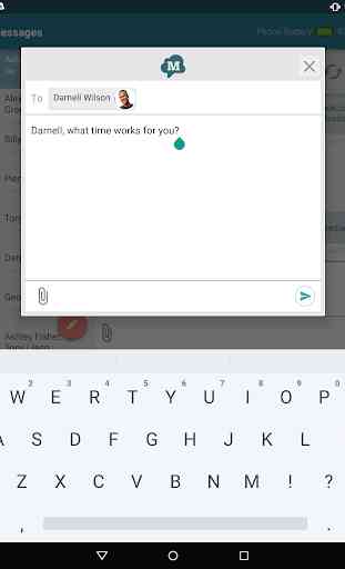 Mensagens texto SMS por Tablet 2