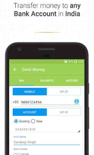 Money Transfer India, BHIM UPI app, Recharge & Pay 2
