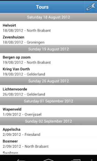 MTB Tours Calendar NL 2
