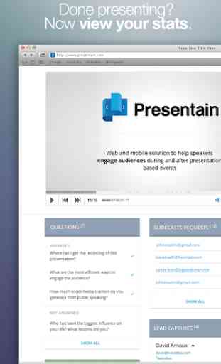 Presentain - Interactive polling app 4