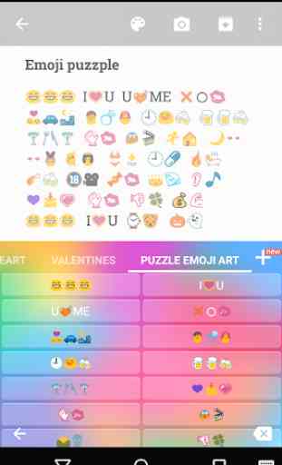 Puzzle Fun Art-Emoji Keyboard 1