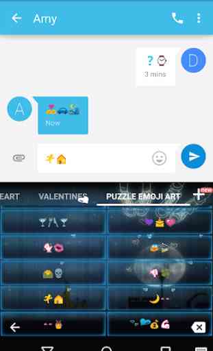 Puzzle Fun Art-Emoji Keyboard 3