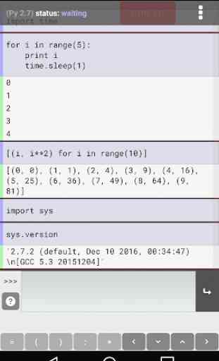 Pyonic Python 2 interpreter 1