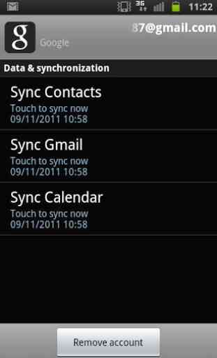 Quick Sync (manual Sync - no User Interface) 2