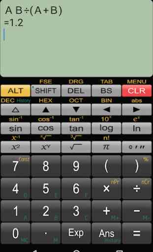 Scientific Calculator Panecal 4