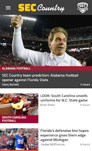 SEC Country:Team-Specific News 1
