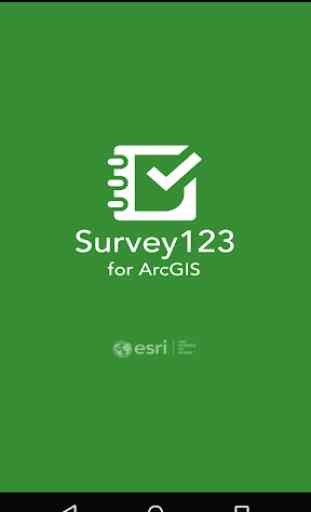 Survey123 for ArcGIS 1