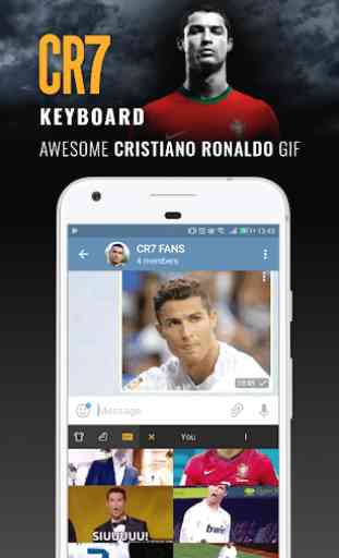 Teclado do Cristiano Ronaldo 4