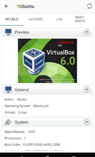 VirtualBox Manager 3