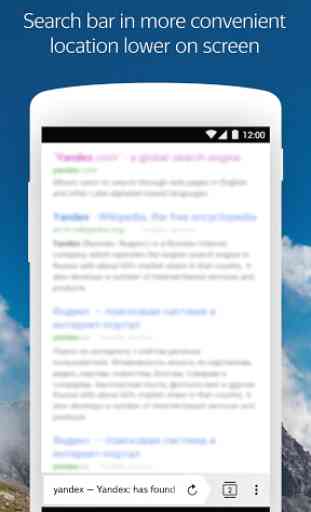 Yandex Browser (beta) 3