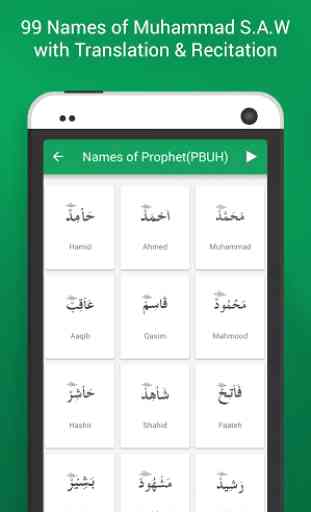 99 Names: Allah & Muhammad SAW 4