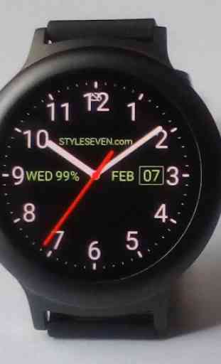 Analog Watch Face-7 for Wear OS by Google 2