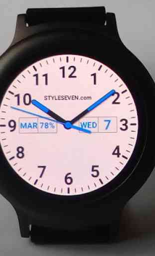 Analog Watch Face Plus-7 for Wear OS by Google 1