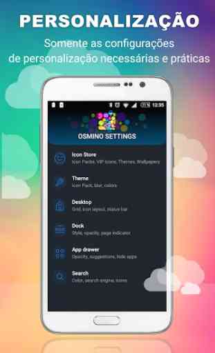 App de execução ícones vivos para Android 3