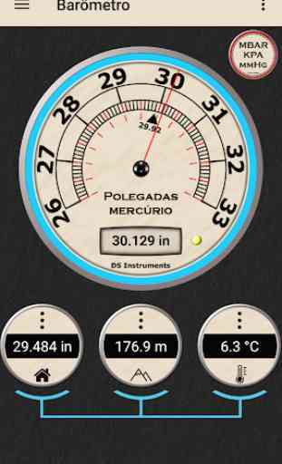 Barómetro - Altímetro e Informação Meteorológica 2