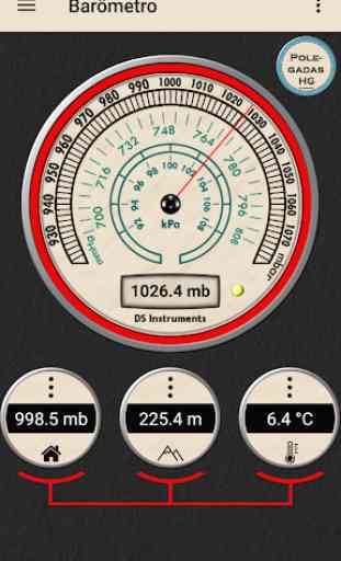 Barómetro - Altímetro e Informação Meteorológica 3
