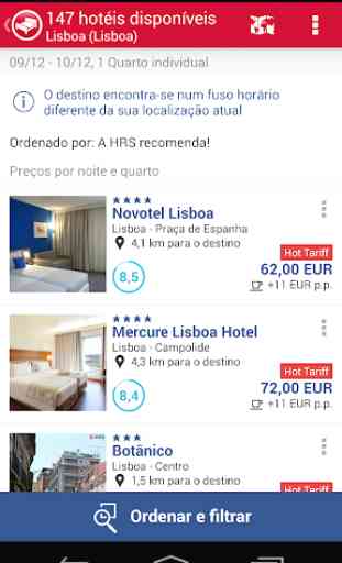 Busca de hotéis HRS (Novo) 2