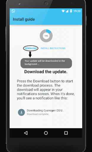 Cyanogen Update Tracker 4